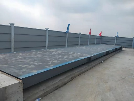 （棗強(qiáng)）中鐵電氣化局100噸3*16米地磅